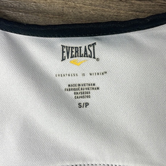 Everlast Women’s Black White Activewear Tank, size small - Picture 2 of 9